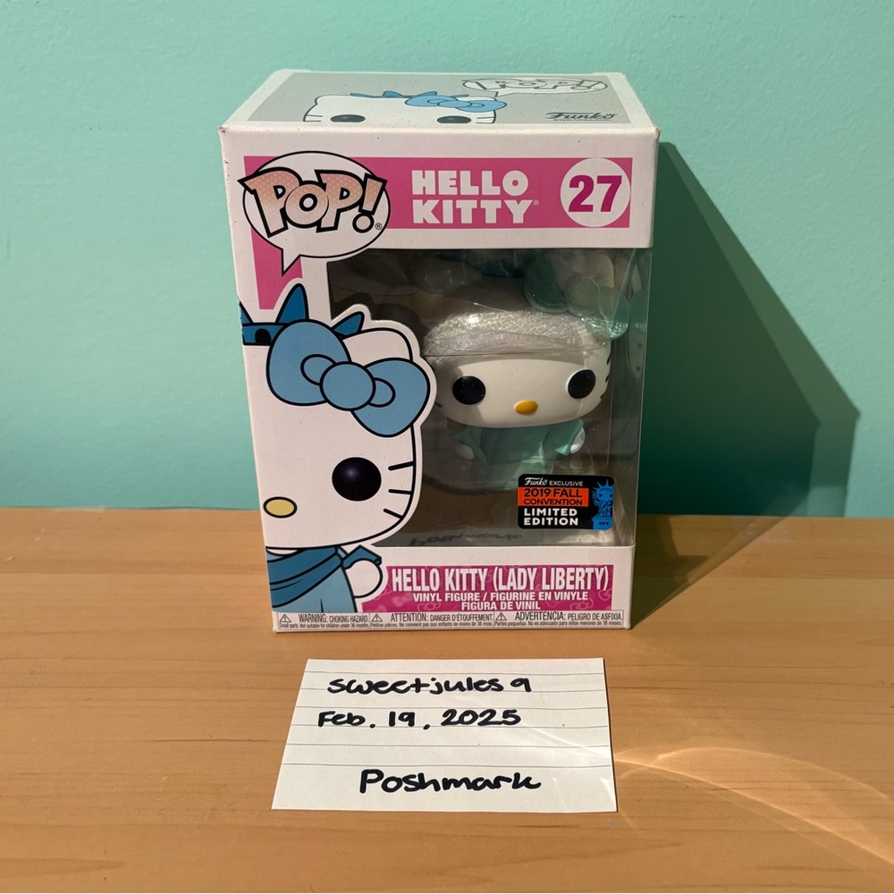 HELLO KITTY LADY LIBERTY (Funko Exclusive) Sanrio Funko Pop #27